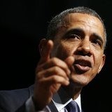 U.S. President Barack Obama speaks during a visit to Bladensburg High School in Bladensburg, Maryland April 7, 2014. REUTERS/Kevin Lamarque U.S. President Barack Obama speaks during a visit to Bladensburg High School in Bladensburg, Maryland April 7, 2014. REUTERS/Kevin Lamarque