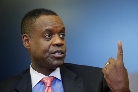 Detroit's emergency manager Kevyn Orr gestures as he speaks during an interview with Thomson Reuters in New York April 9, 2014. REUTERS/Edua Detroit's emergency manager Kevyn Orr gestures as he speaks during an interview with Thomson Reuters in New York April 9, 2014. REUTERS/Edua