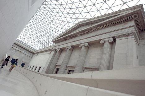 The Great Court of the British Museum is seen in London April 11, 2007. REUTERS/Alessia Pierdomenico The Great Court of the British Museum is seen in London April 11, 2007. REUTERS/Alessia Pierdomenico