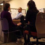 Fifty-four-years-old Natalia Pollack (L), uninsured since 1999, is helped to sign up for health insurance through the Affordable Care Act, a Fifty-four-years-old Natalia Pollack (L), uninsured since 1999, is helped to sign up for health insurance through the Affordable Care Act, a