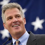 Former U.S. Republican Senator Scott Brown, appears at the Northeast Republican Leadership Conference in Nashua, New Hampshire March 14, 201 Former U.S. Republican Senator Scott Brown, appears at the Northeast Republican Leadership Conference in Nashua, New Hampshire March 14, 201