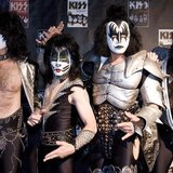 Paul Stanley, Eric Singer, Gene Simmons and Tommy Thayer (L-R) of the U.S. rock group KISS pose for photographers at the Koenig-Pilsener-Are Paul Stanley, Eric Singer, Gene Simmons and Tommy Thayer (L-R) of the U.S. rock group KISS pose for photographers at the Koenig-Pilsener-Are