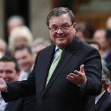 Canada's Finance Minister Jim Flaherty speaks during Question Period in the House of Commons on Parliament Hill in Ottawa February 12, 2014. Canada's Finance Minister Jim Flaherty speaks during Question Period in the House of Commons on Parliament Hill in Ottawa February 12, 2014.