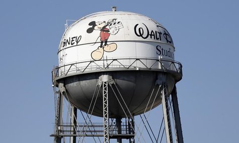 The water tank of The Walt Disney Co Studios is pictured in Burbank, California February 5, 2014. REUTERS/Mario Anzuoni The water tank of The Walt Disney Co Studios is pictured in Burbank, California February 5, 2014. REUTERS/Mario Anzuoni