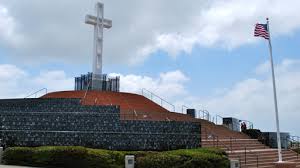 29-foot Latin cross has stood atop Mount Soledad in California. 29-foot Latin cross has stood atop Mount Soledad in California.