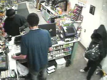 Authorities say the robbers got away with $276 in cash and 30 packs of cigarettes. (Photo from: Brown County Sheriff's Office). Authorities say the robbers got away with $276 in cash and 30 packs of cigarettes. (Photo from: Brown County Sheriff's Office).