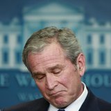 U.S. President George W. Bush is pictured during his final news conference in the Brady press briefing room at the White House in Washington U.S. President George W. Bush is pictured during his final news conference in the Brady press briefing room at the White House in Washington