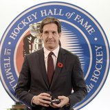 Former Devils player Brendan Shanahan poses for a picture after being inducted into the Hockey Hall of Fame in Toronto, November 8, 2013. RE Former Devils player Brendan Shanahan poses for a picture after being inducted into the Hockey Hall of Fame in Toronto, November 8, 2013. RE