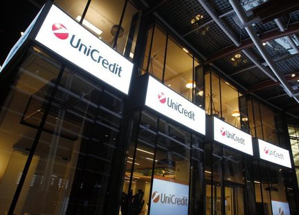 The UniCredit Bank headquarters is pictured in Milan March 11, 2014. REUTERS/Alessandro Garofalo The UniCredit Bank headquarters is pictured in Milan March 11, 2014. REUTERS/Alessandro Garofalo