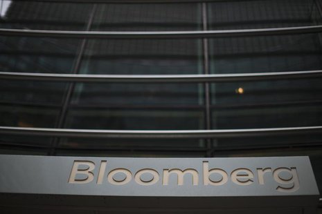An exterior view of the Bloomberg building is seen in New York, November 7, 2013. REUTERS/Eduardo Munoz An exterior view of the Bloomberg building is seen in New York, November 7, 2013. REUTERS/Eduardo Munoz