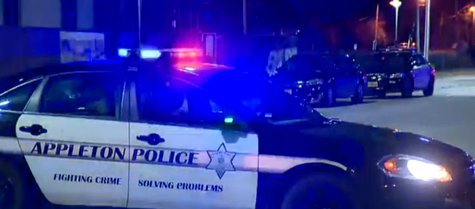 Appleton Police officers involved in shooting of a reported shoplifting suspect on April 10, 2014. (Photo from: YouTube). Appleton Police officers involved in shooting of a reported shoplifting suspect on April 10, 2014. (Photo from: YouTube).