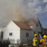 Fire near Barnesville (Gary Rogers) Fire near Barnesville (Gary Rogers)