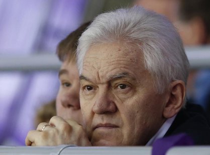 Russian businessman Gennady Timchenko attends the men's qualification ice hockey game between Russia and Norway at the Sochi 2014 Winter Oly Russian businessman Gennady Timchenko attends the men's qualification ice hockey game between Russia and Norway at the Sochi 2014 Winter Oly