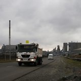 Trucks leave an Anglo American Platinum (AMPLATS) processing plant near Rustenburg in this October 12, 2012 file photo. REUTERS/Mike Hutchin Trucks leave an Anglo American Platinum (AMPLATS) processing plant near Rustenburg in this October 12, 2012 file photo. REUTERS/Mike Hutchin