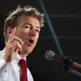 Senator Rand Paul (R-KY) speaks during the inaugural Freedom Summit meeting for conservative speakers in Manchester, New Hampshire April 12, Senator Rand Paul (R-KY) speaks during the inaugural Freedom Summit meeting for conservative speakers in Manchester, New Hampshire April 12,