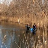 Divers in the water at Lake Charles, where the body was found on April 6th. Divers in the water at Lake Charles, where the body was found on April 6th.