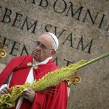 Pope Francis leads the Palm Sunday mass at Saint Peter's Square at the Vatican April 13, 2014. REUTERS/Alessandro Bianchi Pope Francis leads the Palm Sunday mass at Saint Peter's Square at the Vatican April 13, 2014. REUTERS/Alessandro Bianchi
