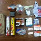 Meth components seized from car Meth components seized from car