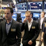 Twitter co-founders Evan Williams (L) and Jack Dorsey (C) walk together during the Twitter Inc. IPO on the floor of the New York Stock Excha Twitter co-founders Evan Williams (L) and Jack Dorsey (C) walk together during the Twitter Inc. IPO on the floor of the New York Stock Excha