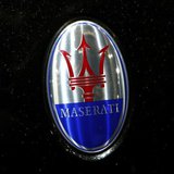 The company logo is seen on the bonnet of a Maserati car during the media day ahead of the 84th Geneva Motor Show at the Palexpo Arena in Ge The company logo is seen on the bonnet of a Maserati car during the media day ahead of the 84th Geneva Motor Show at the Palexpo Arena in Ge