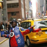 Rapper Flavor Flav walks down the street in New York March 16, 2009. REUTERS/Lucas Jackson Rapper Flavor Flav walks down the street in New York March 16, 2009. REUTERS/Lucas Jackson