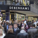 People walk past Debenhams department store on Oxford Street, in central London, January 10th 2011. REUTERS/Ki Price People walk past Debenhams department store on Oxford Street, in central London, January 10th 2011. REUTERS/Ki Price