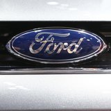 The company logo is seen on the bonnet of a Ford car during the media day ahead of the 84th Geneva Motor Show at the Palexpo Arena in Geneva The company logo is seen on the bonnet of a Ford car during the media day ahead of the 84th Geneva Motor Show at the Palexpo Arena in Geneva