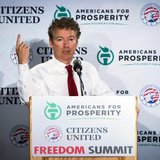 Senator Rand Paul (R-KY) speaks during the inaugural Freedom Summit meeting for conservative speakers in Manchester, New Hampshire April 12, Senator Rand Paul (R-KY) speaks during the inaugural Freedom Summit meeting for conservative speakers in Manchester, New Hampshire April 12,