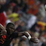 Netherlands Jetro Willems plays the soccer ball during a friendly soccer match against Bayern Munich in Munich May 22, 2012. REUTERS/Michael Netherlands Jetro Willems plays the soccer ball during a friendly soccer match against Bayern Munich in Munich May 22, 2012. REUTERS/Michael