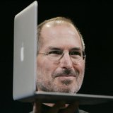 Apple CEO Steve Jobs shows the new MacBook Air during the Macworld Convention and Expo in San Francisco, California January 15, 2008. REUTER Apple CEO Steve Jobs shows the new MacBook Air during the Macworld Convention and Expo in San Francisco, California January 15, 2008. REUTER