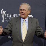 Former U.S. Secretary of Defense Donald Rumsfeld arrives at the 46th annual Academy of Country Music Awards in Las Vegas April 3, 2011. REUT Former U.S. Secretary of Defense Donald Rumsfeld arrives at the 46th annual Academy of Country Music Awards in Las Vegas April 3, 2011. REUT