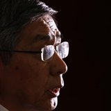 Bank of Japan Governor Haruhiko Kuroda speaks during a news conference at the BOJ headquarters in Tokyo February 18, 2014. REUTERS/Yuya Shin Bank of Japan Governor Haruhiko Kuroda speaks during a news conference at the BOJ headquarters in Tokyo February 18, 2014. REUTERS/Yuya Shin