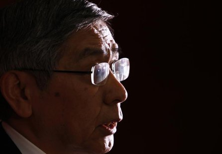 Bank of Japan Governor Haruhiko Kuroda speaks during a news conference at the BOJ headquarters in Tokyo February 18, 2014. REUTERS/Yuya Shin Bank of Japan Governor Haruhiko Kuroda speaks during a news conference at the BOJ headquarters in Tokyo February 18, 2014. REUTERS/Yuya Shin