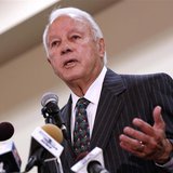 Former Louisiana Governor Edwin Edwards announces his run for congress in Baton Rouge, Louisiana in this file photo taken March 17, 2014. RE Former Louisiana Governor Edwin Edwards announces his run for congress in Baton Rouge, Louisiana in this file photo taken March 17, 2014. RE