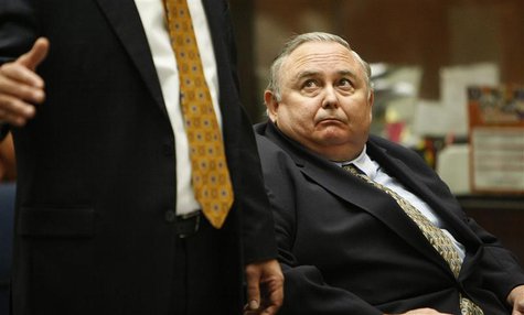 Robert Rizzo, the former manager of scandal-plagued Bell, California, attends his sentencing at Los Angeles Superior Court April 16, 2014. R Robert Rizzo, the former manager of scandal-plagued Bell, California, attends his sentencing at Los Angeles Superior Court April 16, 2014. R