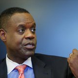 Detroit's emergency manager Kevyn Orr gestures as he speaks during an interview with Thomson Reuters in New York April 9, 2014. REUTERS/Edua Detroit's emergency manager Kevyn Orr gestures as he speaks during an interview with Thomson Reuters in New York April 9, 2014. REUTERS/Edua