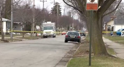 Green Bay Police investigate fatal shooting in the 1100 block of Stuart Street on April 16, 2014. (Photo from: YouTube). Green Bay Police investigate fatal shooting in the 1100 block of Stuart Street on April 16, 2014. (Photo from: YouTube).