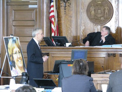 Prosecutor Richard Dufour presents closing arguments to jury in Mark Bucki trial 4/15/14. Prosecutor Richard Dufour presents closing arguments to jury in Mark Bucki trial 4/15/14.
