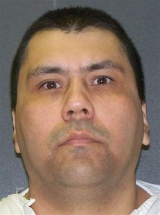 Death row inmate Jose Luis Villegas Jr is seen in an undated photo released by the Texas Department of Criminal Justice in Huntsville, Texas Death row inmate Jose Luis Villegas Jr is seen in an undated photo released by the Texas Department of Criminal Justice in Huntsville, Texas
