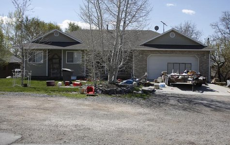 The former home of Megan Huntsman in Pleasant Grove, Utah April 14, 2014. REUTERS/Jim Urquhart The former home of Megan Huntsman in Pleasant Grove, Utah April 14, 2014. REUTERS/Jim Urquhart