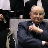 Jacques Servier, head of Servier pharmaceutical firm, sits near his lawyers before the start of the trial in the Mediator drug case at Nante Jacques Servier, head of Servier pharmaceutical firm, sits near his lawyers before the start of the trial in the Mediator drug case at Nante