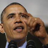 U.S. President Barack Obama speaks after touring the Community College of Allegheny West Hills Center in Oakdale, Pennsylvania, April 16, 20 U.S. President Barack Obama speaks after touring the Community College of Allegheny West Hills Center in Oakdale, Pennsylvania, April 16, 20
