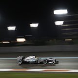 Mercedes Formula One driver Nico Rosberg of Germany drives during the second practice session of the Abu Dhabi F1 Grand Prix at the Yas Mari Mercedes Formula One driver Nico Rosberg of Germany drives during the second practice session of the Abu Dhabi F1 Grand Prix at the Yas Mari