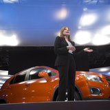 General Motors CEO Mary Barra appears onstage during a launch event for new Chevrolet cars before the New York Auto Show in New York April 1 General Motors CEO Mary Barra appears onstage during a launch event for new Chevrolet cars before the New York Auto Show in New York April 1