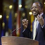 Columnist, retired neurosurgeon and potential presidential candidate Ben Carson speaks at the Conservative Political Action Conference (CPAC Columnist, retired neurosurgeon and potential presidential candidate Ben Carson speaks at the Conservative Political Action Conference (CPAC
