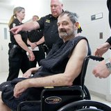 Frazier Glenn Cross, Jr., also known as F. Glenn Miller, appears at his arraignment on capital murder and first-degree murder charges at the Frazier Glenn Cross, Jr., also known as F. Glenn Miller, appears at his arraignment on capital murder and first-degree murder charges at the