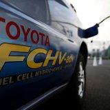 A hydrogen nozzle is plugged into a Toyota Fuel Cell Hybrid Vehicle during the Toyota Advanced Technologies media briefing in Tokyo in this October 10, 2013 file photo.
CREDIT: REUTERS/YUYA SHINO/FILES A hydrogen nozzle is plugged into a Toyota Fuel Cell Hybrid Vehicle during the Toyota Advanced Technologies media briefing in Tokyo in this October 10, 2013 file photo.
CREDIT: REUTERS/YUYA SHINO/FILES