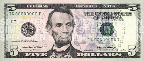 Five Dollar Bill Five Dollar Bill