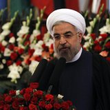 Iran's President Hassan Rouhani speaks during an event to mark Nawroz, the Persian New Year, in Kabul March 27, 2014. REUTERS/Omar Sobhani Iran's President Hassan Rouhani speaks during an event to mark Nawroz, the Persian New Year, in Kabul March 27, 2014. REUTERS/Omar Sobhani