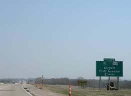 I-90 and Cliff Ave. I-90 and Cliff Ave.